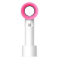 Bladeless Desktop Fan Portable Wireless Air Cooling Fan USB Charging Table Fan 6-speed Adjustable Low Noise Vertical Cooling Fan.