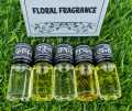FLORAL Fragrance Traditional Attar 5pcs different Fragrance combo attar perfume for Mens Non-alcohol Halal Perfume Package FA5. 