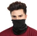 Black Bike Face Bandana for Men & Women. 