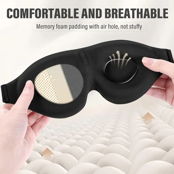 3D%20Contoured%20Sleep%20Mask%20for%20Side%20Sleepers%20%7C%20100%25%20Blackout%20Eye%20Cover%20with%20Nose%20Wing%20%7C%20Ultra-Soft%20Memory%20Foam%20&%20Adjustable%20Strap%20-%20Image%202