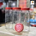 Good Quality 600Ml - 04 Pcs Glass Jar For Kitchen & Dining. Glassware Food Container With New Cap: Store Your Food Items Securely With This Set Of 4 High-Quality 600Ml Glass Jars. 