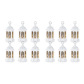 12Pcs Mini Ramadan Candle Mubarak Lantern LED Eid Mubarak Lantern D. 