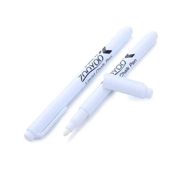 1/5pcs%20White%20Liquid%20Chalk%20Pen%20Glass%20Windows%20Chalkboard%20Black%20Board%20Marker%20Erasable%20Environmental%20Writing%20Drawing%20Tools%20-%20Image%202