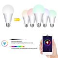 Smart Home 9W RGBCW Smart Light Bulb Smart Wifi Bulb Dimming E27/B22 LED Light Bulb Voice Control Work With Alexa Google Home. 
