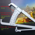 Body Fat Clamp With Slider Caliper Sebum Meter Skin Fold Caliper Personal Body Fat Loss Tester Calculator Caliper Fitness Clip. 