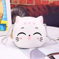 Boys and Girls Cartoon Lovely Cute Cat Handbags Crossbody Bag Mini Shoulder Bags Coin Purse. 
