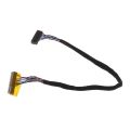 LVDS Cable 30 Pin Universal FIX 30 Pin 1CH 6Bit LVDS Connector Cables 26cm LVDS Cable Converter LVDS Cable For LED Display. 