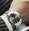 Ststaunch FNGEEN Men's Watch Business Trend Waterproof All Steel Wrist Watch  Fashion Calendar Luminous Watch Ultra Thin Student Men's Quartz Watch Men's Casual Business Watch. 