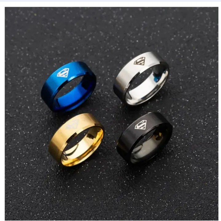 Laser%20logo%20men's%20superman%20stainless%20steel%20ring%20superhero%20trendy%20men's%20jewelry%20wholesale%20-%20Image%204