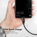 (New) 6A 100W aluminum shell nylon type C fast charger USB cable for Huawei P40/P40 Pro/P40 Pro / P30 pro/P10/P10 pro/P20 // Mate 10/mate 20 pro/mate 30/V10/V20 supercharge USB C cable. 