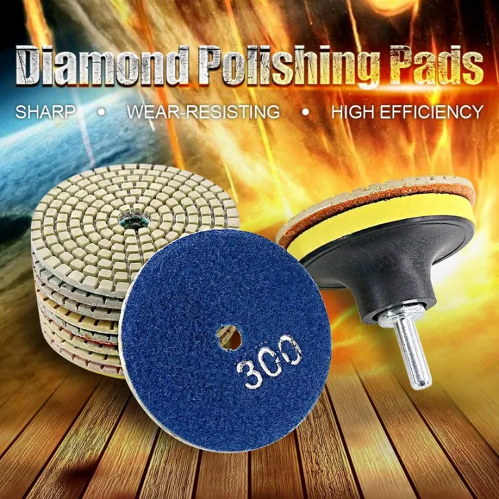 11Pcs%203%20Inch%2080mm%20Diamond%20Polishing%20Pads%20Kit%20Wet/Dry%20for%20Granite%20Stone%20Concrete%20Marble%20Polishing%20Use%20Grinding%20Discs%20Set%20-%20Image%206