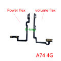 For OPPO A73 A74 A77 4G 5G Power On Off Volume Switch Side Button Key Flex Cable. 