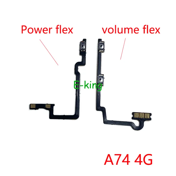 For OPPO A73 A74 A77 4G 5G Power On Off Volume Switch Side Button Key Flex Cable