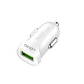LDNIO 12W Fast Car Charger, Fast Charging Port USB-A, USB Car Charger with USB-A to Type-C Cable.