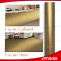 Golden Silver Waterproof Car Sticker |Self-Adhesive Reflective Safety Warning Sticker for Trucks All Car, Bike, Interior Design, Floor, Kitchen Furniture, Bicycle Motorcycle-48 inch/12 inch.