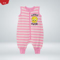 Toddler Baby Sleeveless Cotton Sleepsuit With Warm Padding From Levin.