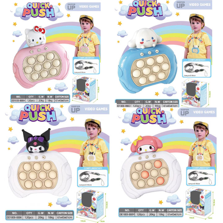 Sanrio Series Quick Push Gopher Game Machine