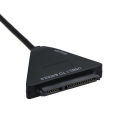 USB 3.1 Type C to External 2.5" 3.5" SATA III HDD SSD Hard Drive Converter Adapter Cable for Mac Win 8 OS. 