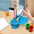 Paint Brush Washer Paint Brush and Paint Washer and Drain Automatic Water Filling Brush Cleaner As Shown.