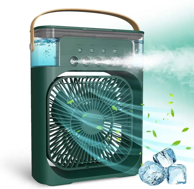 Portable Fan Air Conditioners USB Fan Water Mist Fan 3 In 1 Humidifie fan