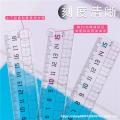 Large Digital Ruler 15cm Multi-Functional Only for Pupils Ruler with Wave Line Hand Account Ruler Exam Drawing Ao. 