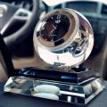 【DATA FROG Global MALL】Car Crystal Perfume Clocks Perfume Decoration Crystal Balls Watches Clocks Car Perfume Cars Innovative Gifts Decorations. 