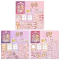 Handmade DIY Paper Puppet Toy Kawaii Anime Activity Toy Paper Movable Joint Paper Doll Cartoon Montessori Girls 3D Paper Doll Kids. 