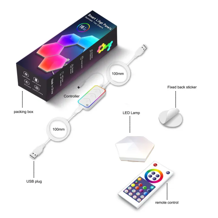 Tuya%20Quantum%20Lamp%20Smart%20APP%20WIFI%20Bluetooth%20Night%20Light%20LED%20Hexagon%20Panel%20Lamps%20Voice%20Control%20Induction%20Neon%20Light%20DIY%20Wall%20Light%20-%20Image%207