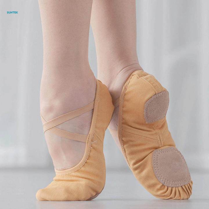 Canvas%20Ballet%20Slipper%20Split-Sole%20Shoes%20Fitness%20Gymnastics%20Flats%20Tan_34%20-%20Image%207