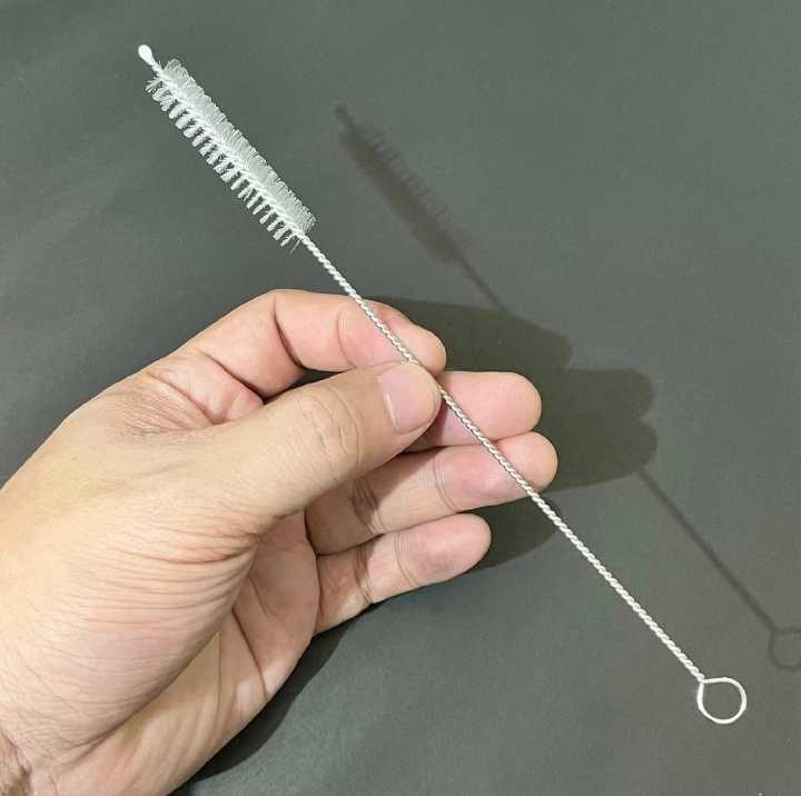 Stainless Steel Straw Cleaning Brush Narrow Pipe Cleaner