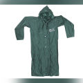 Bottle Green Polyester Rain Coat For Men. 
