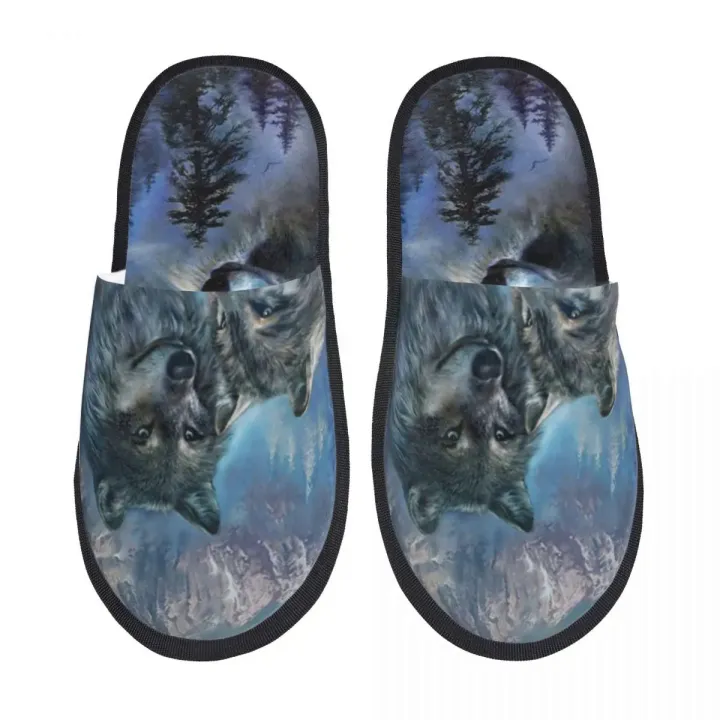 Wolf%20Slipper%20For%20Women%20Men%20Fluffy%20Winter%20Warm%20Slippers%20Indoor%20Slippers%20-%20Image%203