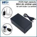 5V2A Output Mini UPS 4000 mAh for Router, Onu, CC Camera, Switch, MC, Pon. 