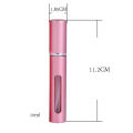 MUB 10ML Pocket Sized Refillable Perfume Atomizer Spray Empty Portable Travel Aluminum Parfum Atomiser Bottle. 