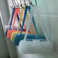 Custom handmade beaded Xiaohongshu Internet celebrity armpit shoulder bag, multi-color acrylic beads, hand-worn beaded bag.