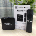 Android Smart TV Box TX40 Pro 12K ULTRA HD Voice Remote, Bluetooth, Free Dish Channel Warranty. 