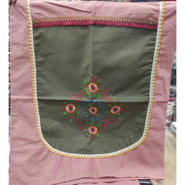 6 pcs set Chair Back Cover - Multicolor