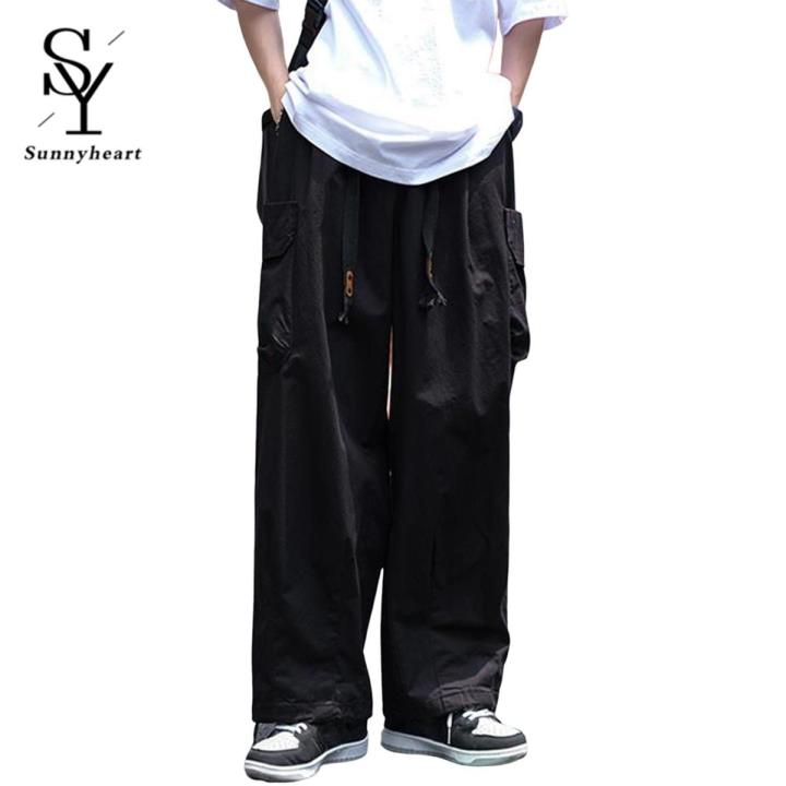 andmary Heart point cargo pants black S（Sunnyheart Cargo