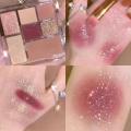 7 Color Eye Shadow Palette Lasting Glitter Eyeshadow Smooth Multi-shade Eyeshadow Palette Eye Shadow Charming Pigmented Rich. 