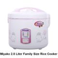 Miyako 2.8 Liter Family Size Rice Cooker ASL-602. 