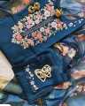 New Exclusive Designed pure Linen Embrodary Readymade Three pcs Dress Girls and women. 