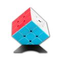 Qytoys Warrior S 3X3 High-Speed Cube Stickerless Matte Surface Magic Rubik Cube Puzzle Toy (5 -6 Cm) - Challenge Mind. 