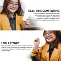 FANTECH WMV11 & WMV21 Leviosa Air Wireless Lapel Lavalier Microphone For Live Broadcast And Streaming With Noise Reduction Type-c & Lightning Single And Duel. 