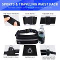 Waterproof Running Waist Bag Canvas Sports Jogging Portable Outdoor Phone Holder Belt Bag Women Men Fitness Sport Accessories. 