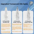 GOOJODOQ Precision Replacement Nib for Apple Pencil 2 1 for Apple Nib iPad Pencil Stylus Durable pen tip. 