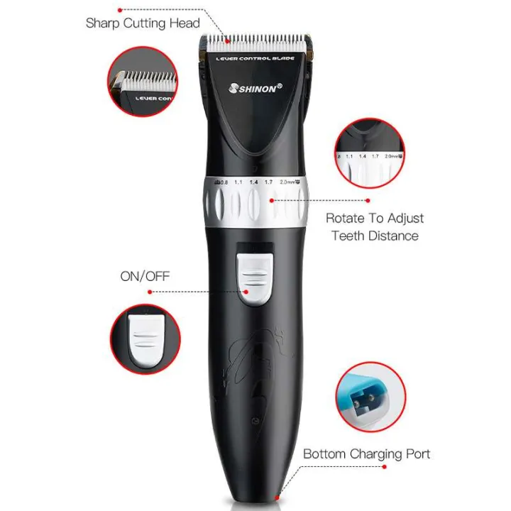 SHINON%20SH-1928%20Professional%20Rechargeable%20Hair%20Clipper%20&%20Beard%20Trimmer%20-%20Image%202