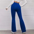 Women's Spring/Summer New High Waist Slimming Long Pants Casual Pants Yoga Pants Sports Running Micro La. 