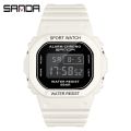 SANDA Watch 293 Digital Watch Men Women 50M Waterproof Sports Watches Male Ladies Clock Electronic Square Watch Lover's Wrist.