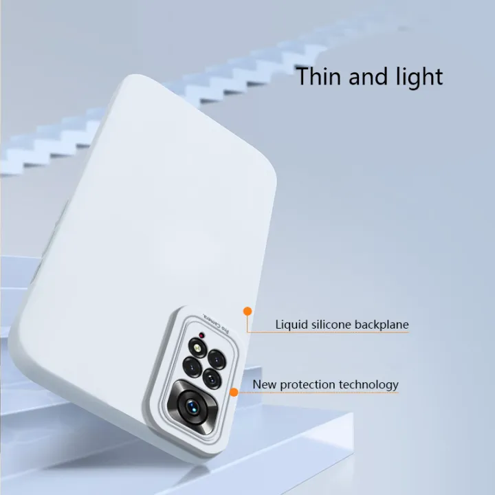 Olige%20Case%20For%20Redmi%20Note%2011%2011s%20Liquid%20Silicone%20Matte%20Shockproof%20Lens%20Protector%20Soft%20Phone%20Case%20Back%20Cover%20-%20Image%206