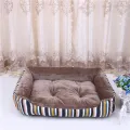 4 Size Choice Pet Supplies Washable Resist Dirty and Bit Canvas Pet Pad Cat Dog Puppy Mat Bed70CM Khaki - 70cm {Khaki}. 